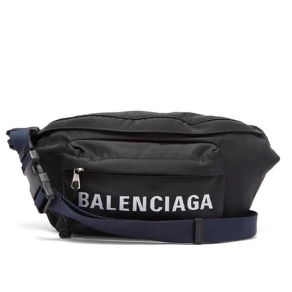 バレンシアガコピーBALENCIAGA バレンシアガコピー ナイロン ロゴ ウィール ベルトバッグ 569978 HPG1X 1090